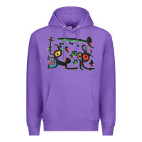 Purple Contemporary Miro Premium Hoodie - artisFamous