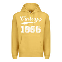 Antique Gold vintage 1986 Premium Hoodie - artisFamous