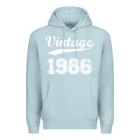 Blue Mist vintage 1986 Premium Hoodie - artisFamous