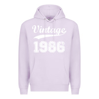 Lilac vintage 1986 Premium Hoodie - artisFamous