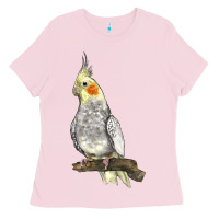 Bubblegum Pink Cocktail Parrot Ladies Tee - LillyAllenDesigns