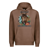 Chestnut Just A Girl Who Loves Horses Premium Hoodie - artisFamous