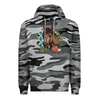Slate Camo Just A Girl Who Loves Horses Premium Hoodie - artisFamous