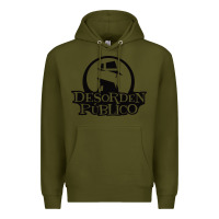 Army Green desorden publico Premium Hoodie - artisFamous
