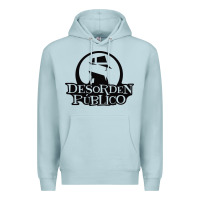 Blue Mist desorden publico Premium Hoodie - artisFamous