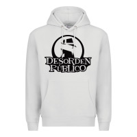 Dove Grey desorden publico Premium Hoodie - artisFamous
