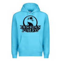 Ocean Blue desorden publico Premium Hoodie - artisFamous