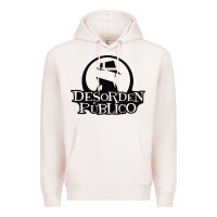 Pale Pink desorden publico Premium Hoodie - artisFamous