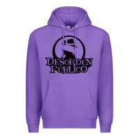 Purple desorden publico Premium Hoodie - artisFamous