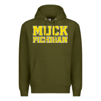 Army Green muck fichigan Premium Hoodie - artisFamous