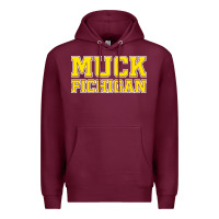 Burgundy muck fichigan Premium Hoodie - artisFamous