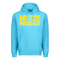 Ocean Blue muck fichigan Premium Hoodie - artisFamous