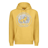 Antique Gold fantastic mr fox wolf canis mountain Premium Hoodie - artisFamous