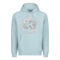 Blue Mist fantastic mr fox wolf canis mountain Premium Hoodie - artisFamous