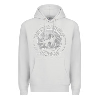 Dove Grey fantastic mr fox wolf canis mountain Premium Hoodie - artisFamous