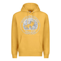 Mustard fantastic mr fox wolf canis mountain Premium Hoodie - artisFamous