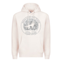 Pale Pink fantastic mr fox wolf canis mountain Premium Hoodie - artisFamous