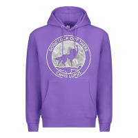 Purple fantastic mr fox wolf canis mountain Premium Hoodie - artisFamous