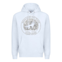 White fantastic mr fox wolf canis mountain Premium Hoodie - artisFamous