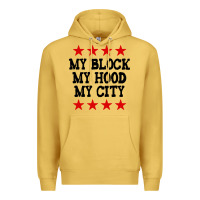 My Block My Hood My City Premium Hoodie | Teevron