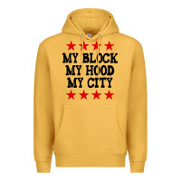 Mustard my block my hood my city Premium Hoodie - artisFamous