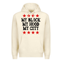 Sandshell my block my hood my city Premium Hoodie - artisFamous