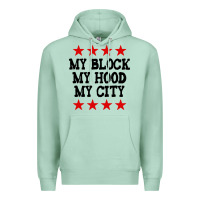 Seafoam my block my hood my city Premium Hoodie - artisFamous