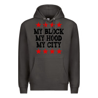 Smoke my block my hood my city Premium Hoodie - artisFamous
