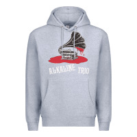Heather Grey alkaline trio Premium Hoodie - artisFamous