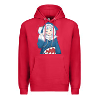 Cardinal Smile Beautiful Gawr Gura Premium Hoodie - artisFamous