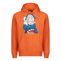 Carrot Smile Beautiful Gawr Gura Premium Hoodie - artisFamous