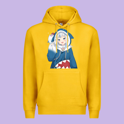 Smile Beautiful Gawr Gura Premium Hoodie Designed By Artisfamous