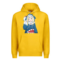 Lemon Smile Beautiful Gawr Gura Premium Hoodie - artisFamous