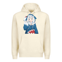 Sandshell Smile Beautiful Gawr Gura Premium Hoodie - artisFamous