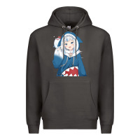 Smoke Smile Beautiful Gawr Gura Premium Hoodie - artisFamous