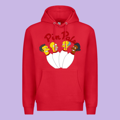 Pin Pals The Simpsons Premium Hoodie Designed By Artisfamous