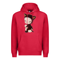 Cardinal Yoshitomo Nara Cute Cat Premium Hoodie - artisFamous