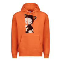 Carrot Yoshitomo Nara Cute Cat Premium Hoodie - artisFamous