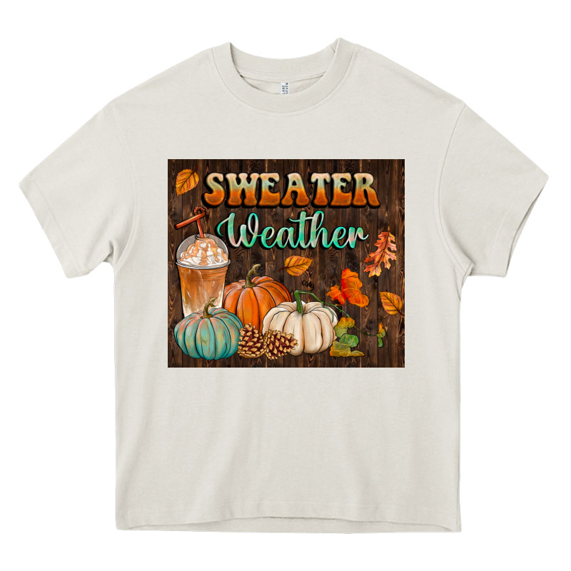 Sweater Weather Tumbler Heavy Core Tee by BundleAndBundleShop | Teevron