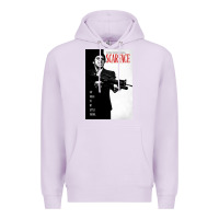 Lilac scarfaces Premium Hoodie - artisFamous