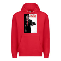 Red scarfaces Premium Hoodie - artisFamous