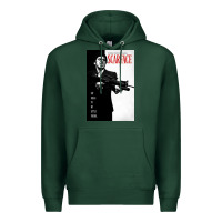 Sports Green scarfaces Premium Hoodie - artisFamous