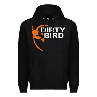 Black dirty bird Premium Hoodie - artisFamous