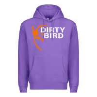 Purple dirty bird Premium Hoodie - artisFamous