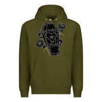 Army Green alkaline trio Premium Hoodie - artisFamous