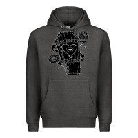 Charcoal Heather alkaline trio Premium Hoodie - artisFamous