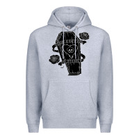 Heather Grey alkaline trio Premium Hoodie - artisFamous