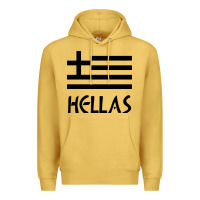 Antique Gold greece hellas Premium Hoodie - artisFamous