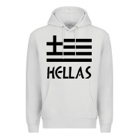 Dove Grey greece hellas Premium Hoodie - artisFamous