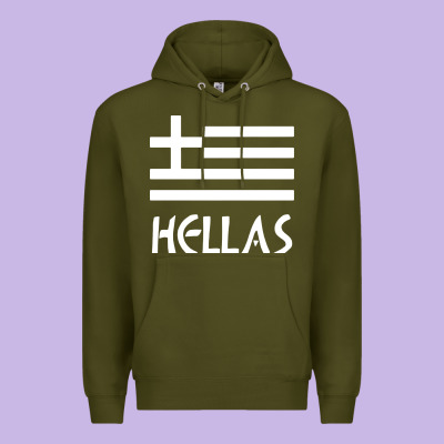 Greece Hellas Premium Hoodie Designed By Artisfamous